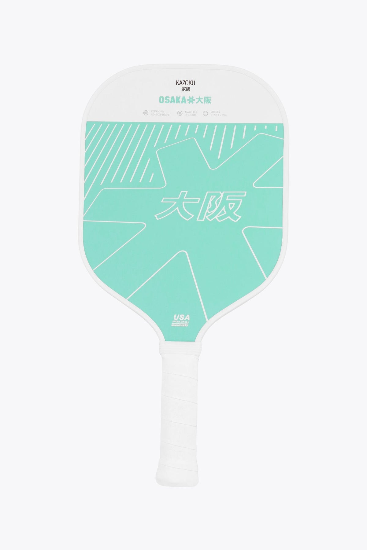 Osaka Kazoku Glass Fiber Pickleball Paddle | Aquatic Awe