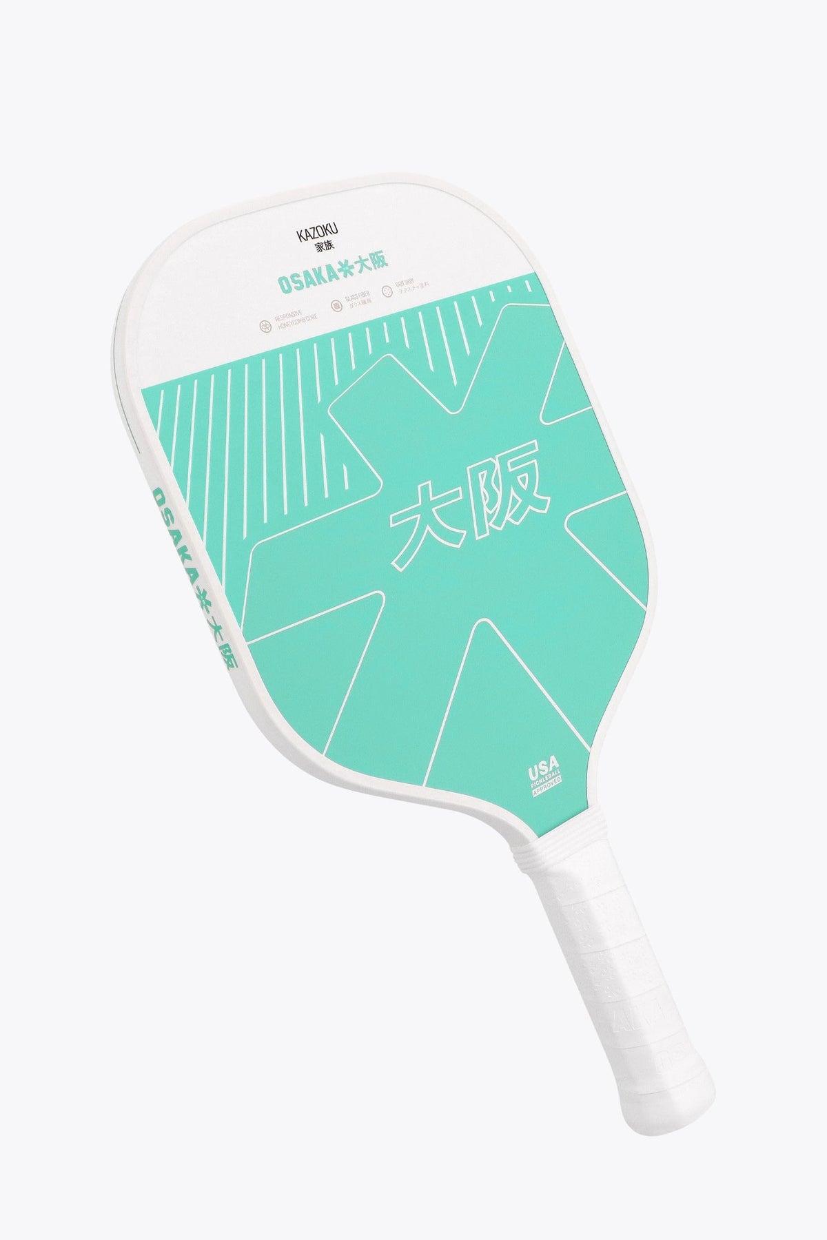 Osaka Kazoku Glass Fiber Pickleball Paddle | Aquatic Awe