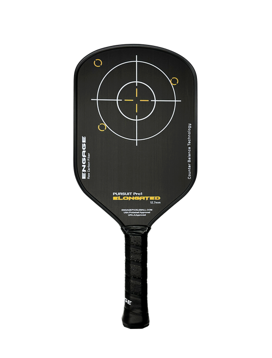 NEW GRAPHIC. Pursuit Pro1 Elongated 12.7 Power Series | Raw Carbon Fiber