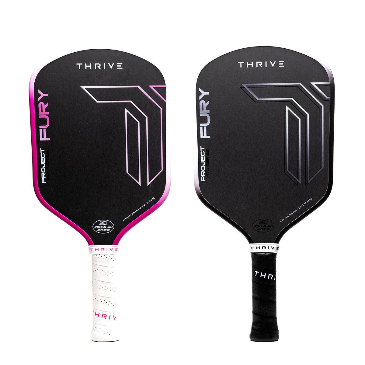 Thrive Fury Hybrid 15.5mm Pickleball Paddle | Gen 3.5 Power Series