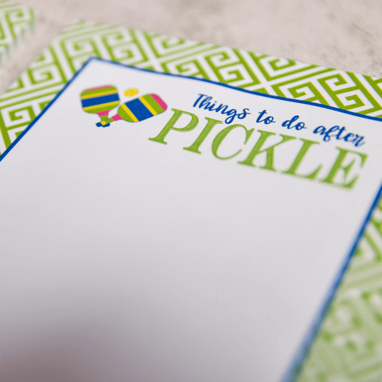 Pickleball Notepad