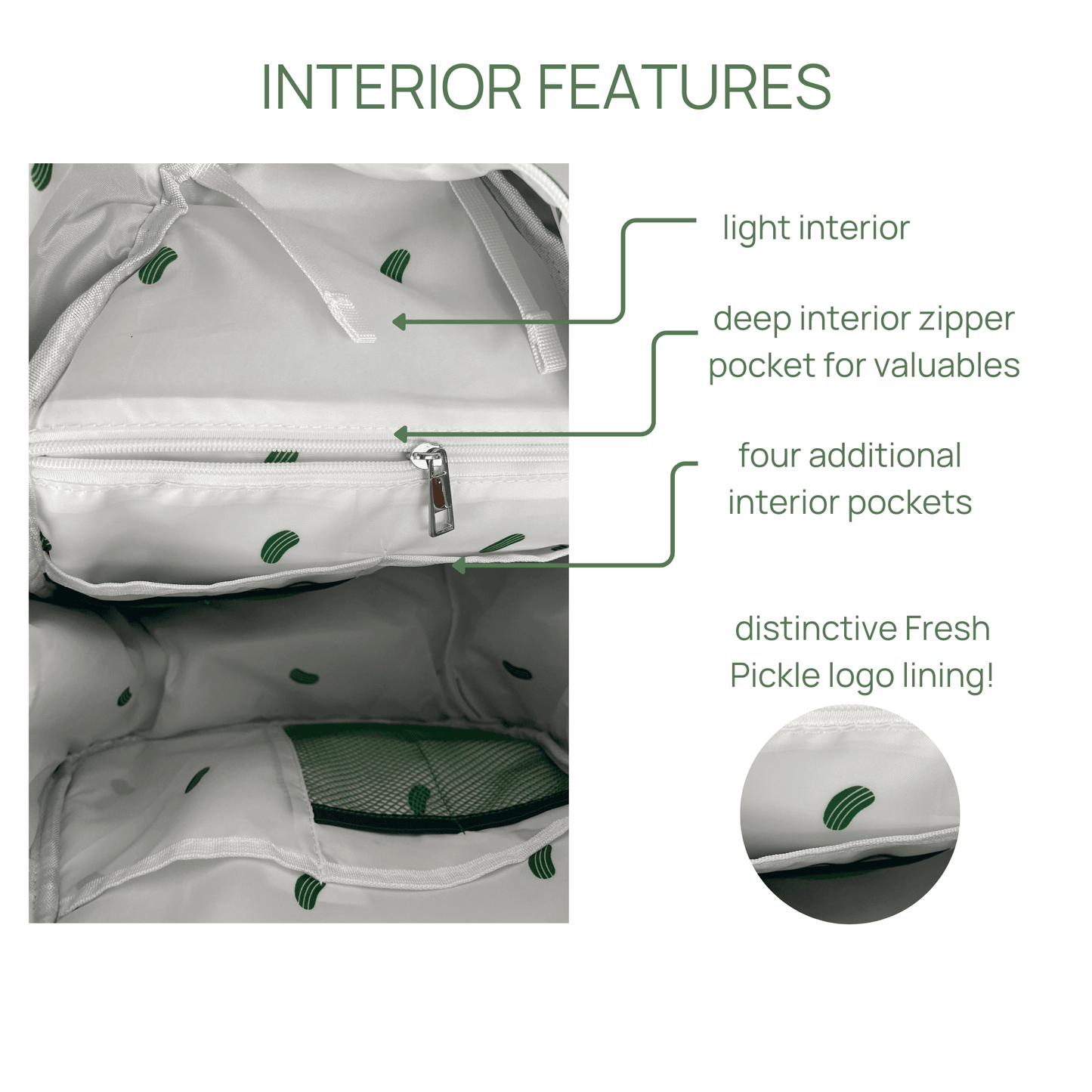 Teddi Pickleball Backpack