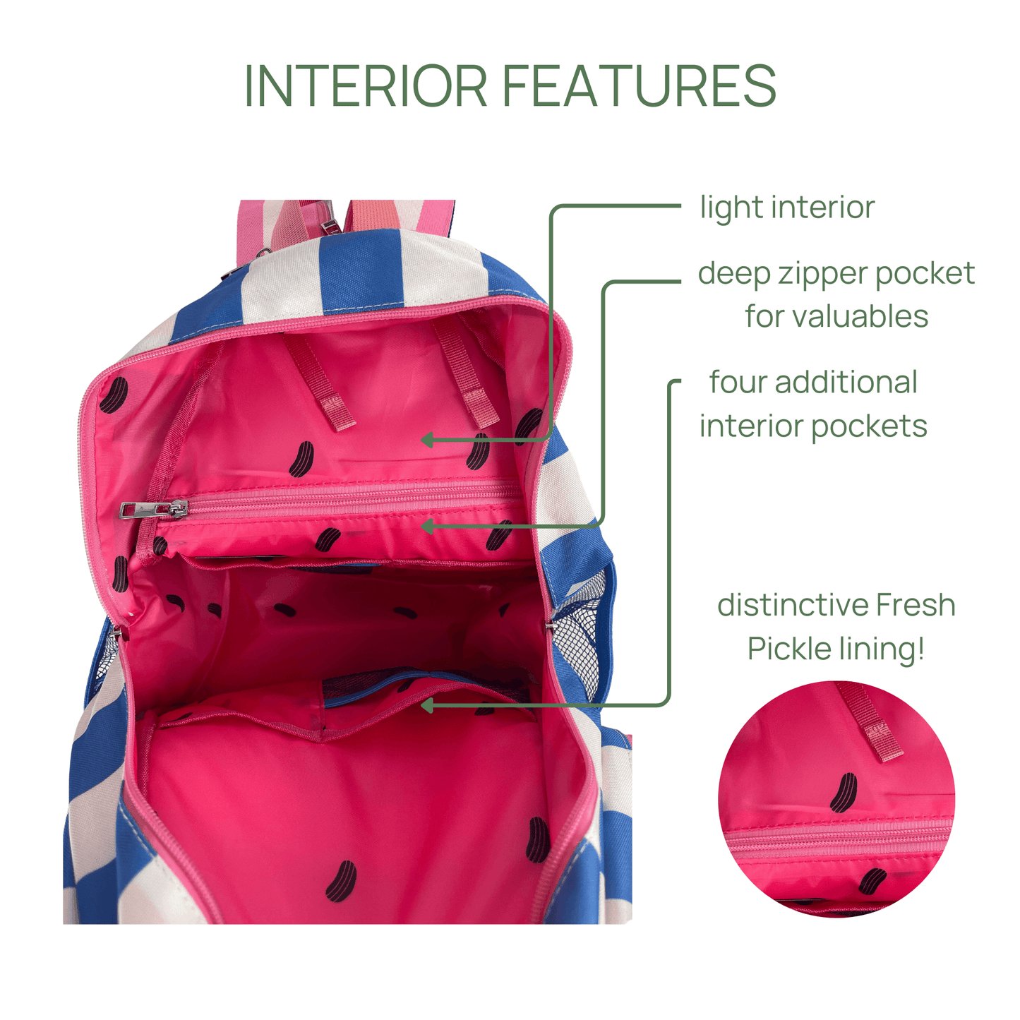 Teddi Pickleball Backpack
