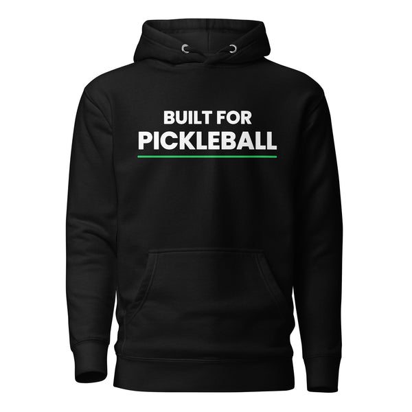 Built for Pickleball unisex pickleball t-hoodie - PickleBuddy.