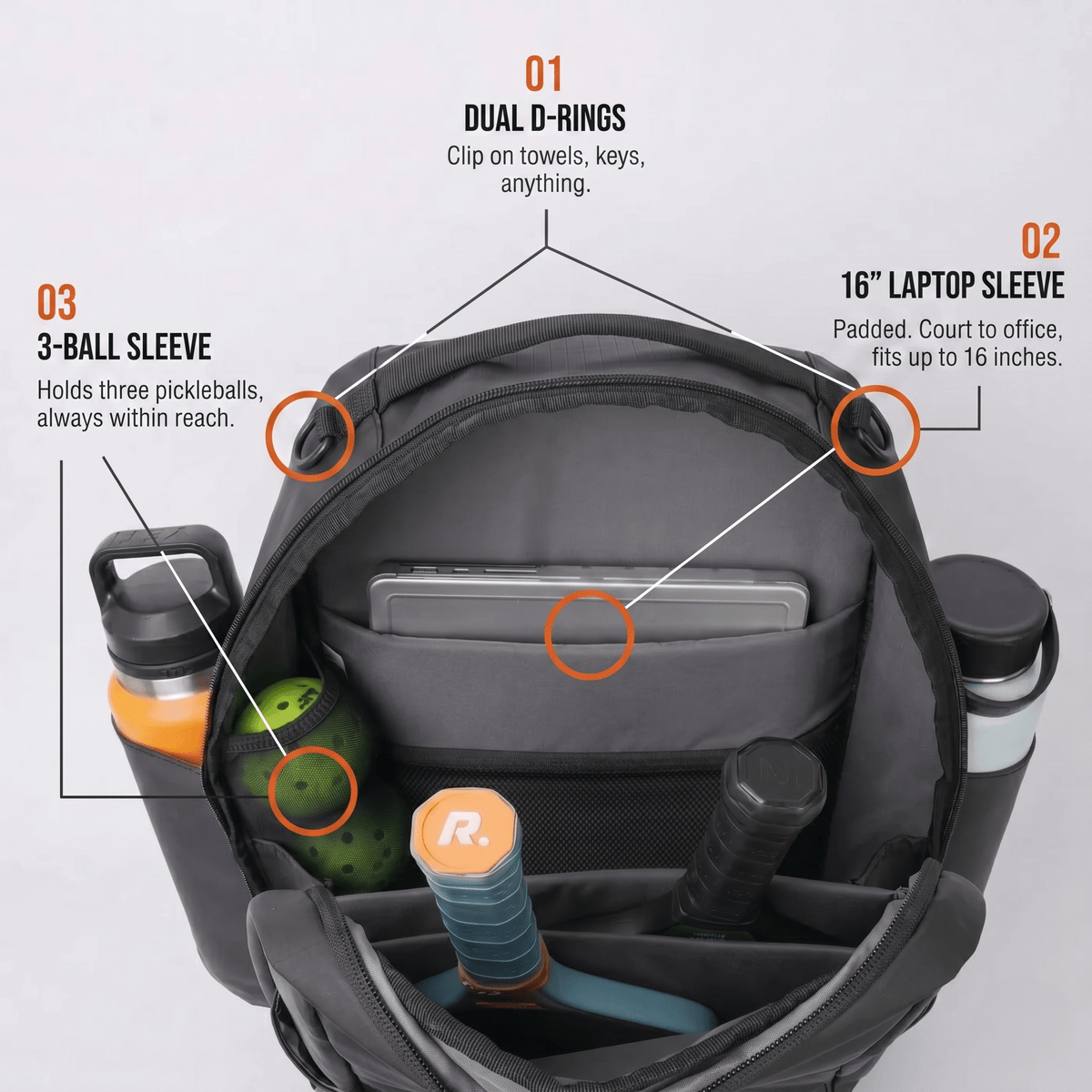 Court Ranger V2 Pickleball Backpack
