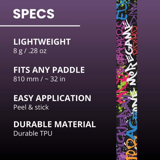 Graffiti 2.0 Edge Tape (3 pack) - Pickleball Paddle Edge Tape