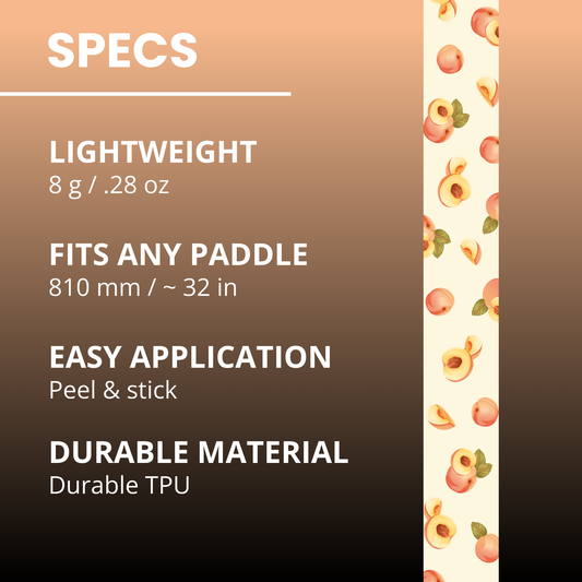 Peaches Edge Tape (3 pack) - Pickleball Paddle Edge Tape