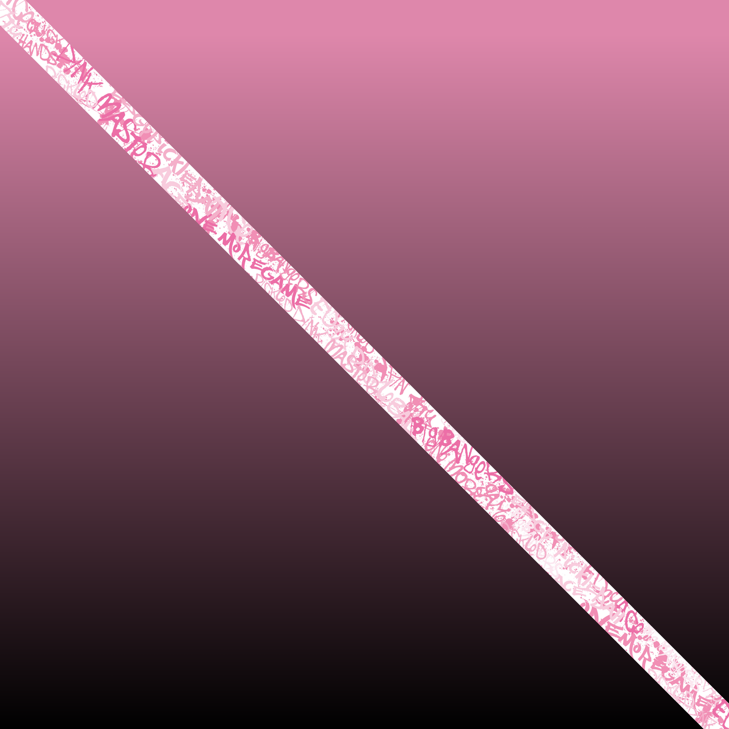 Pink Graffiti Edge Tape (3 pack) - Pickleball Paddle Edge Tape