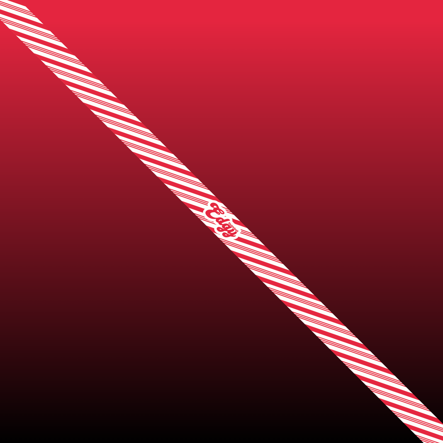 Candy Cane Edge Tape (3 pack) - Pickleball Paddle Edge Tape