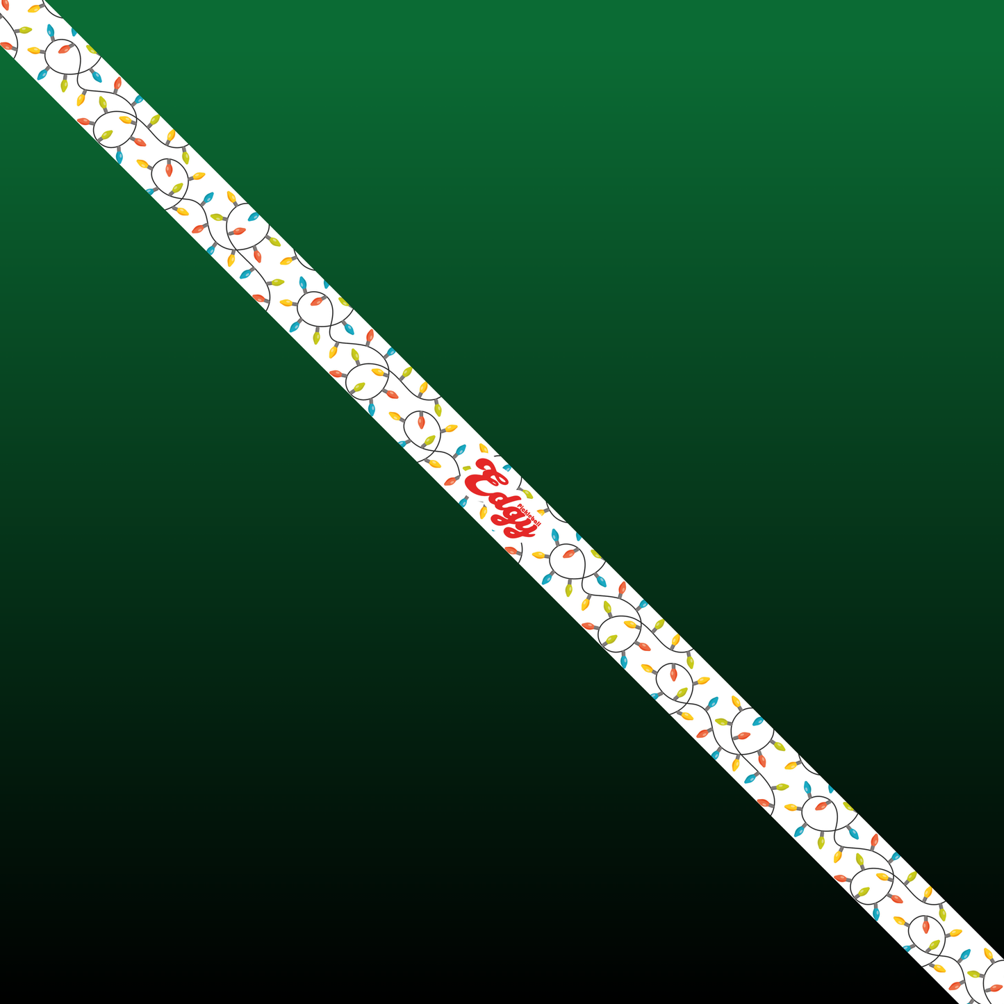 Christmas Lights Edge Tape (3 pack) - Pickleball Paddle Edge Tape