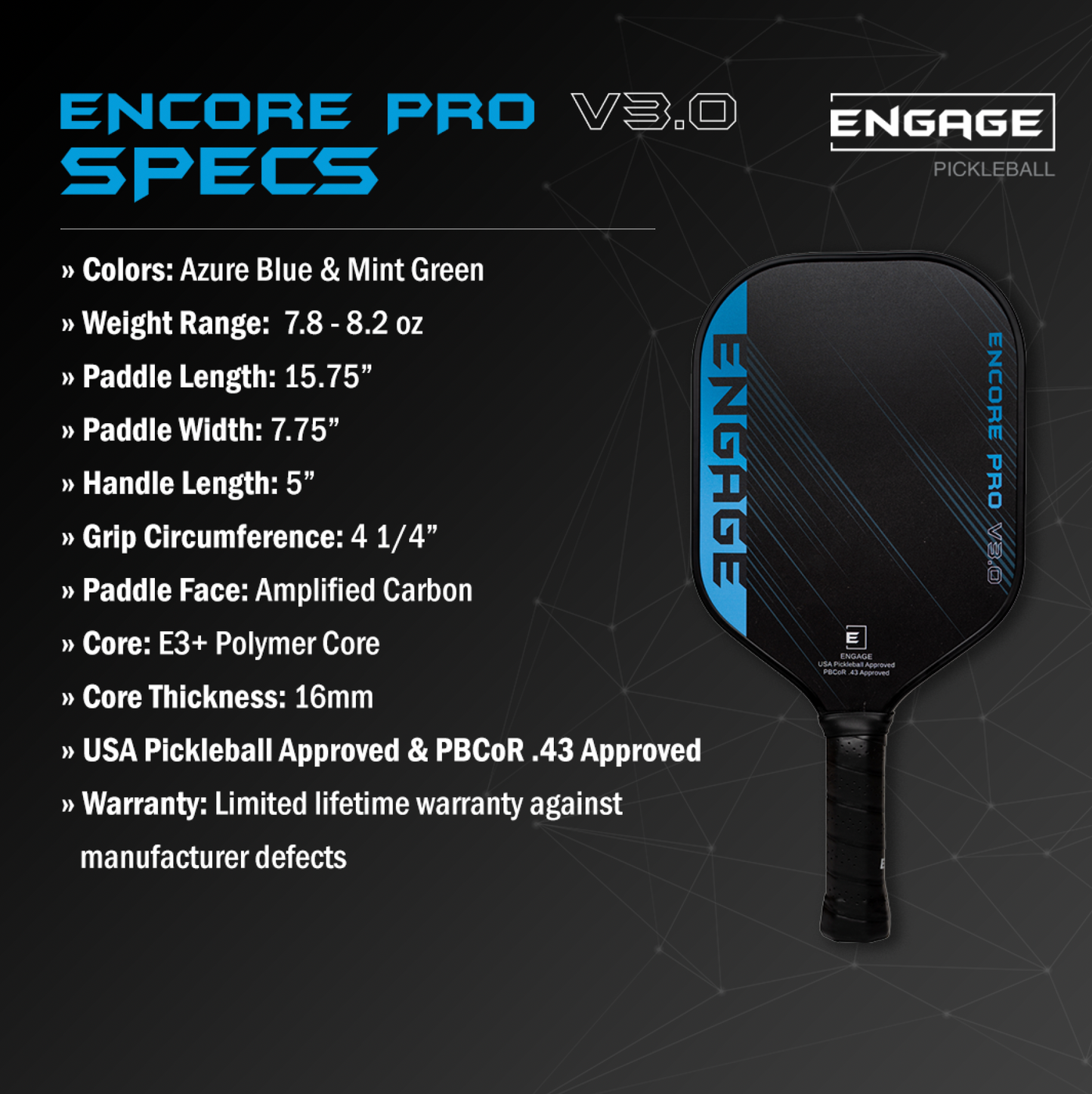 NEW. Encore Pro V3.0 | True Carbon Skin