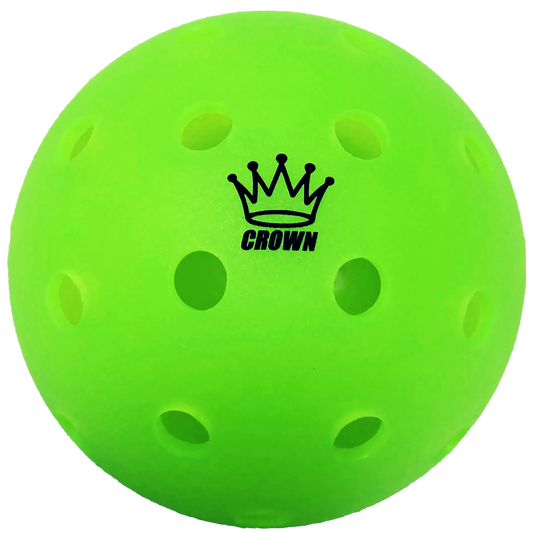 CROWN PICKLEBALL - High-Performance OUTDOOR Pickleballs (100-PACK COLD)