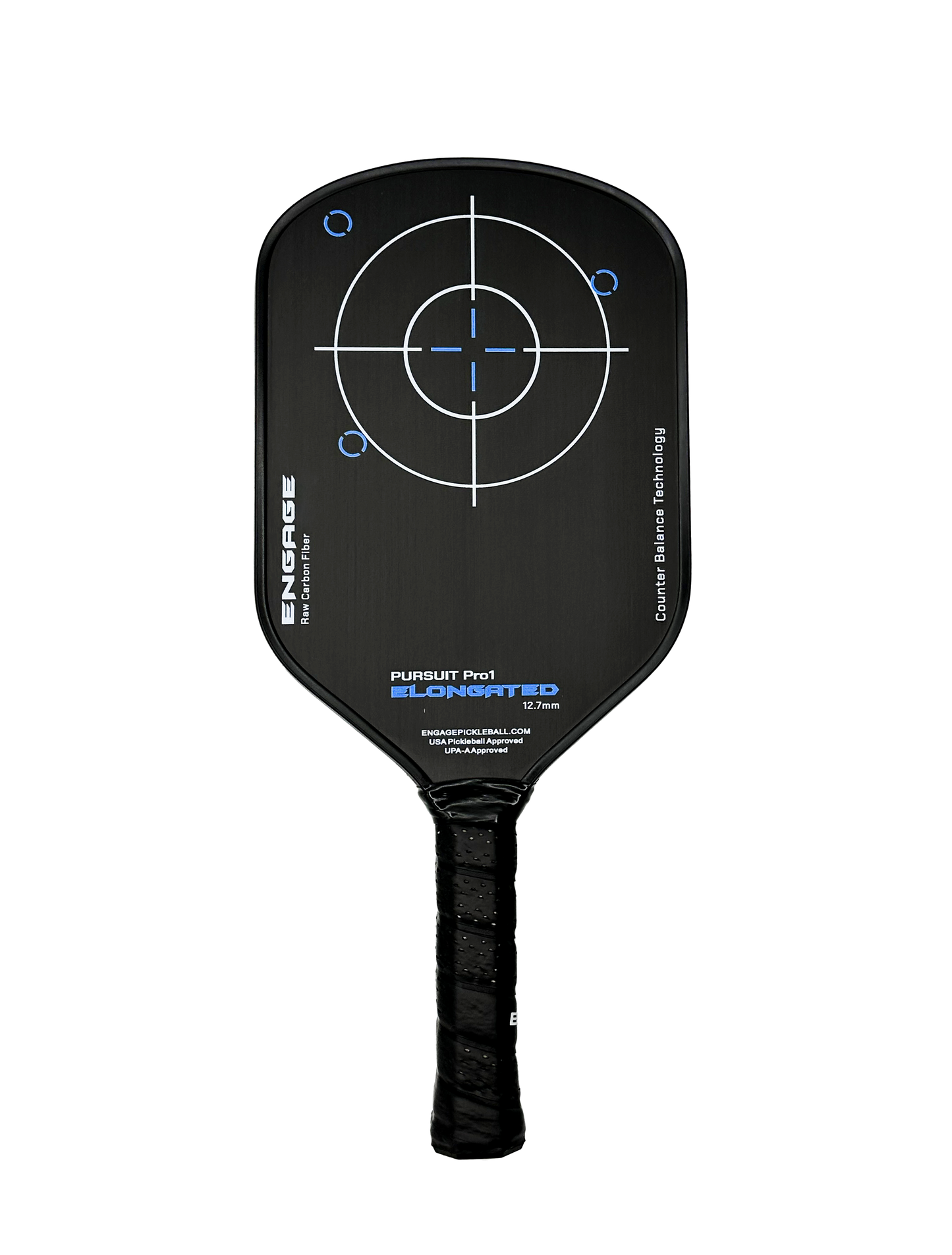 NEW GRAPHIC. Pursuit Pro1 Elongated 12.7 Power Series | Raw Carbon Fiber