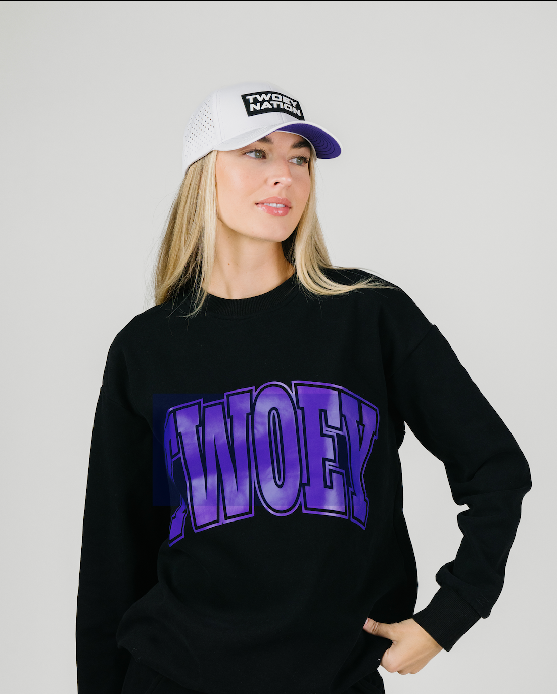 White Twoey Nation Hat