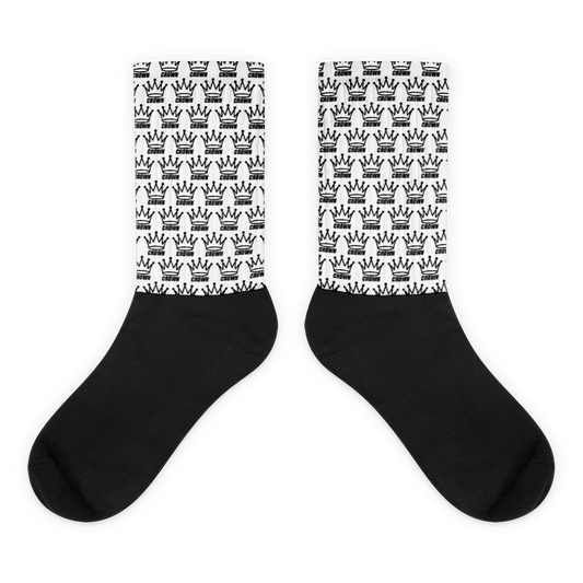 CROWN PICKLEBALL - Checkered Crown (White)