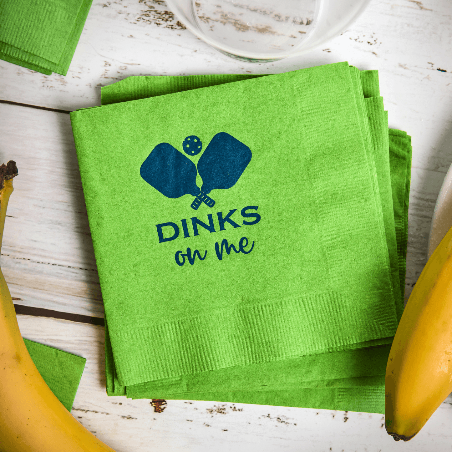 Pickleball Cocktail Napkins