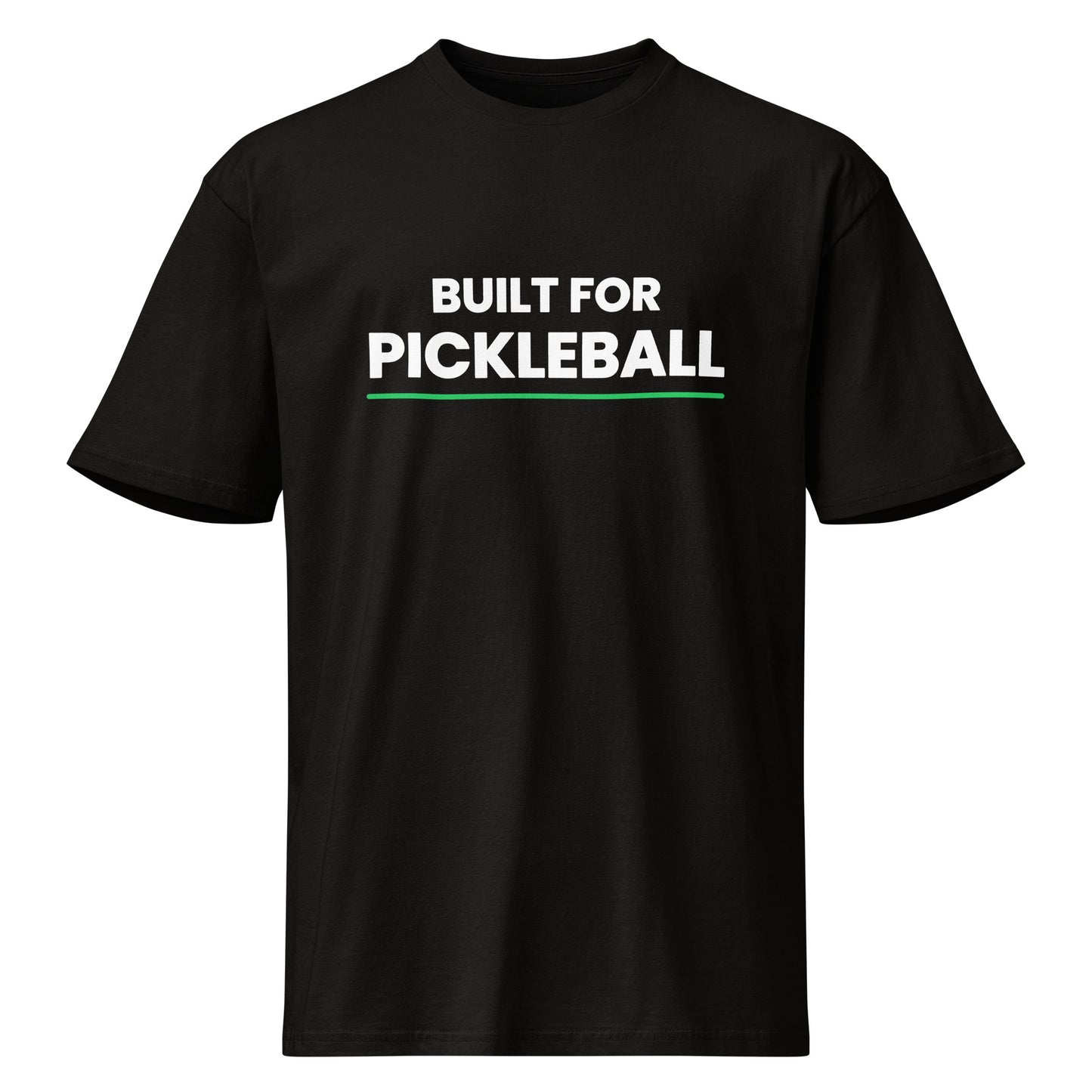 Built for Pickleball unisex pickleball t-shirt - PickleBuddy.