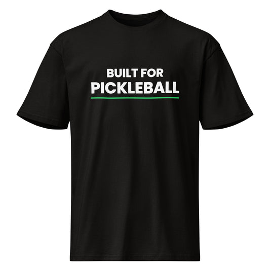 Built for Pickleball unisex pickleball t-shirt - PickleBuddy.