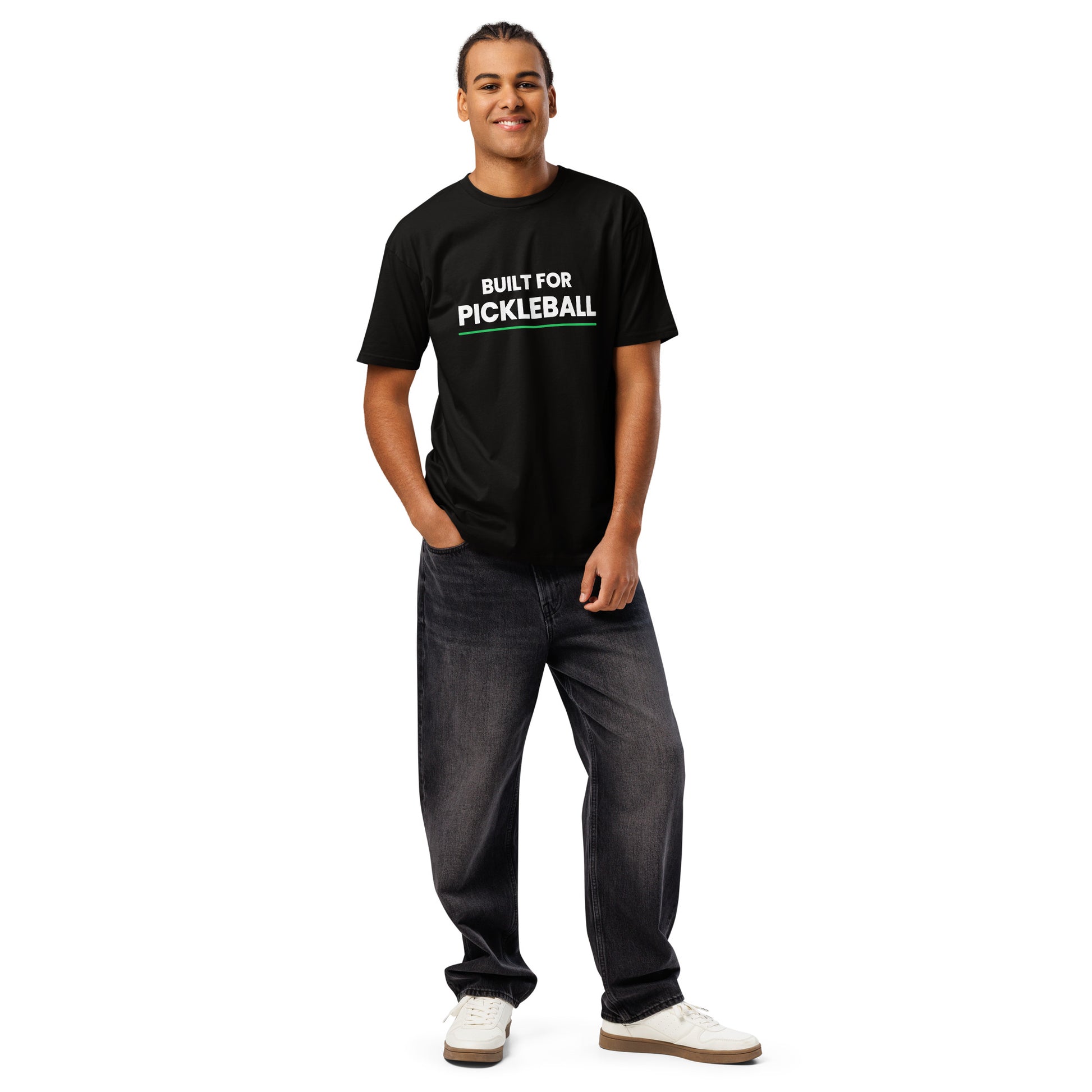 Built for Pickleball unisex pickleball t-shirt - PickleBuddy.