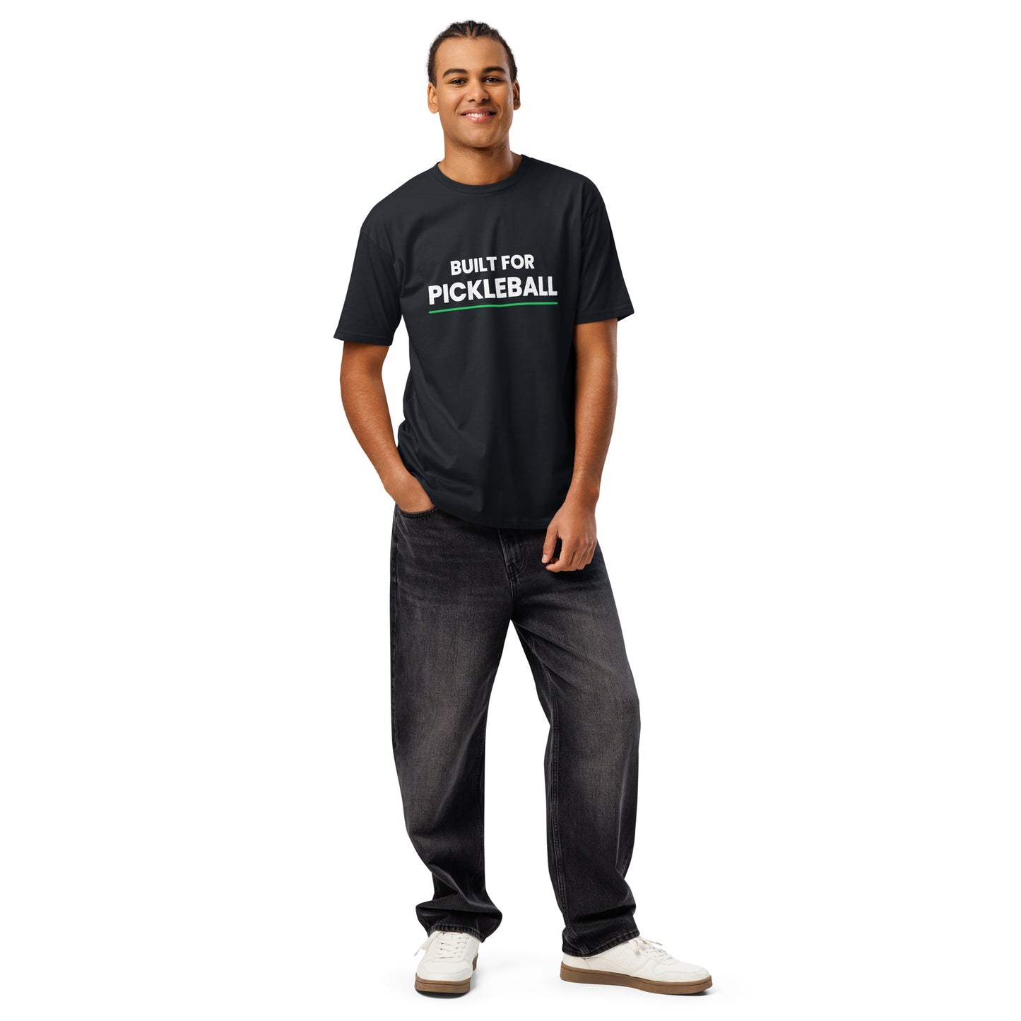 Built for Pickleball unisex pickleball t-shirt - PickleBuddy.