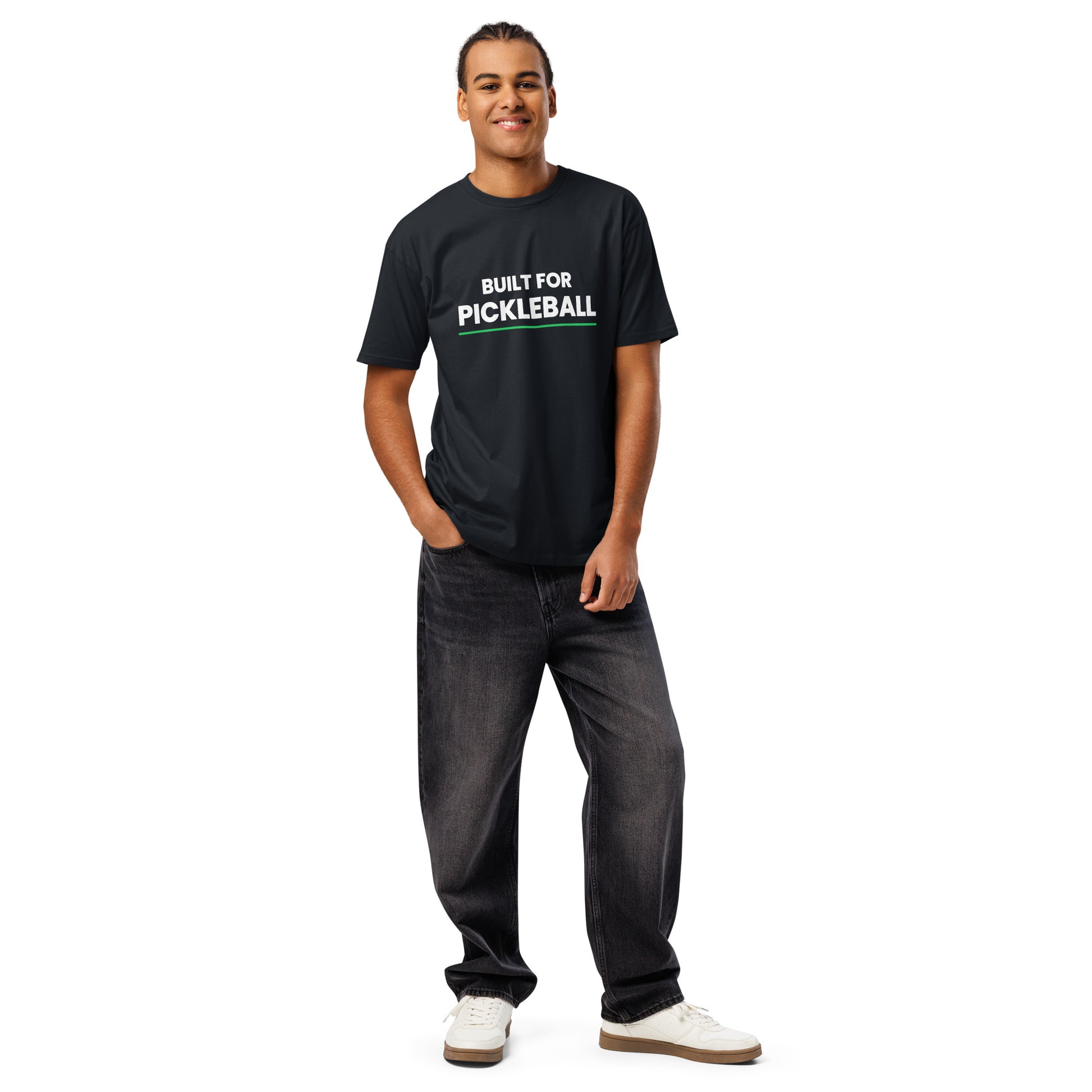 Built for Pickleball unisex pickleball t-shirt - PickleBuddy.
