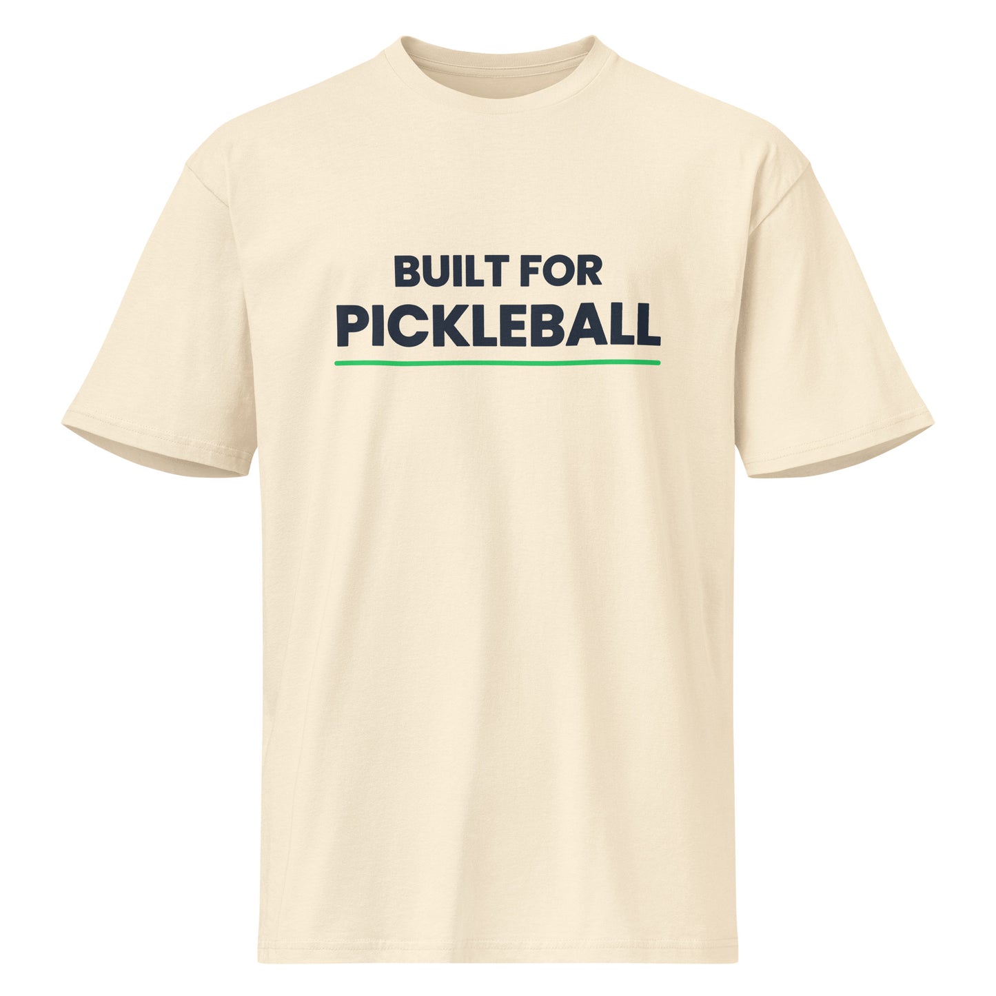 Built for Pickleball unisex pickleball t-shirt - PickleBuddy.