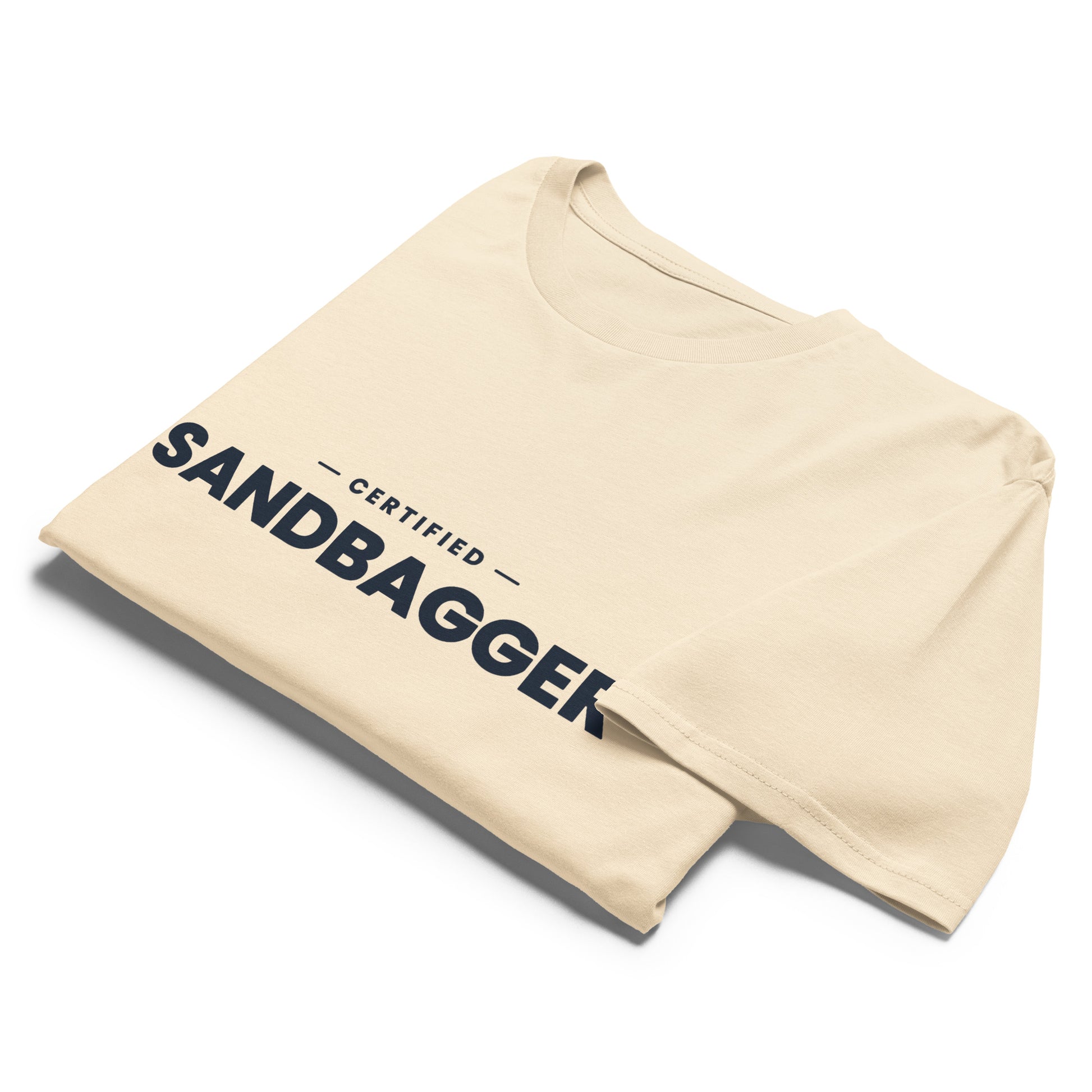 Certified Sandbagger: Funny Pickleball T-Shirt -PickleBuddy