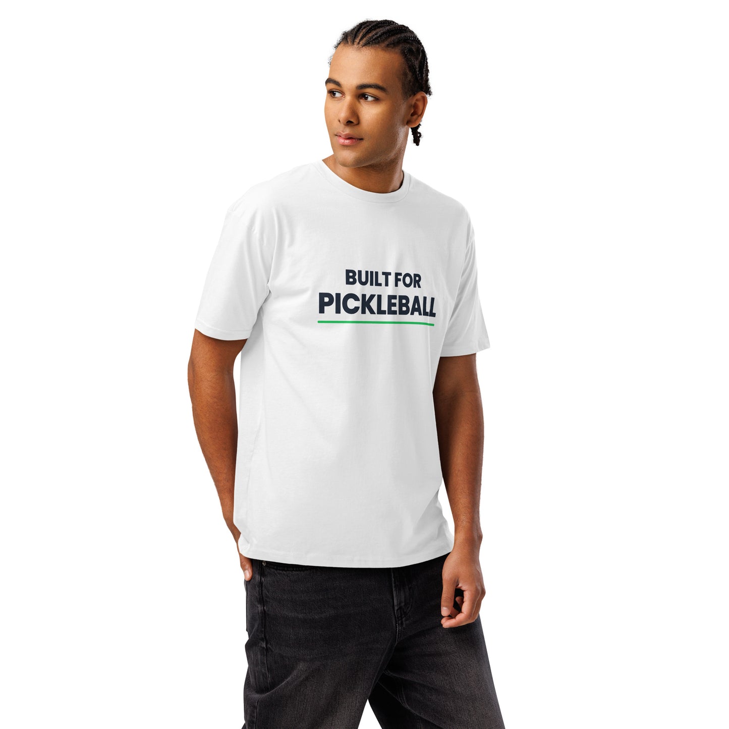 Built for Pickleball unisex pickleball t-shirt - PickleBuddy.