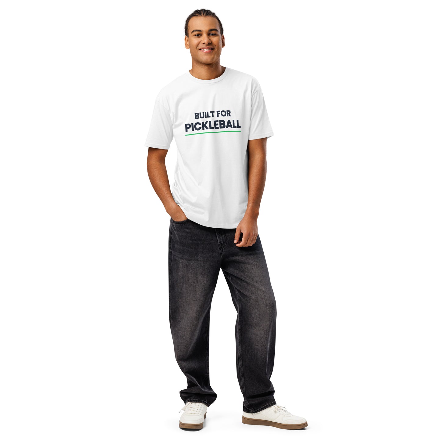 Built for Pickleball unisex pickleball t-shirt - PickleBuddy.