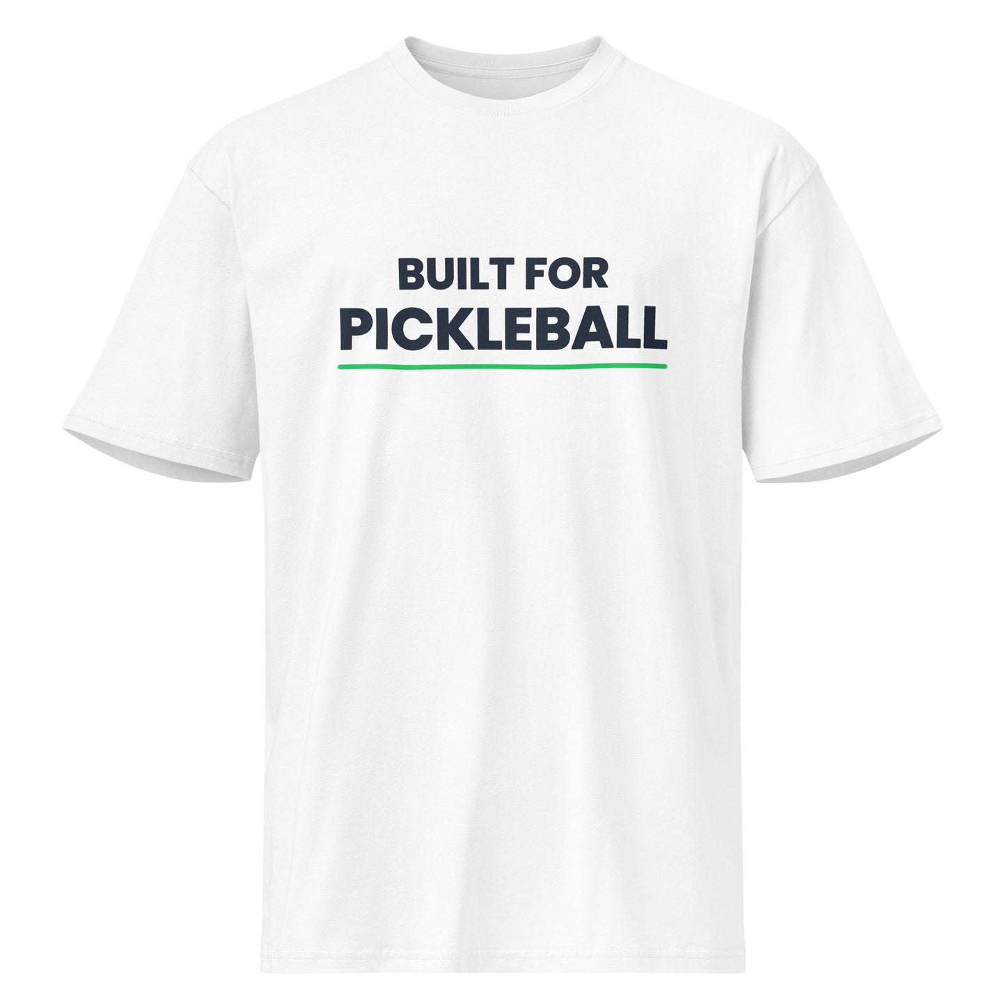 Built for Pickleball unisex pickleball t-shirt - PickleBuddy.