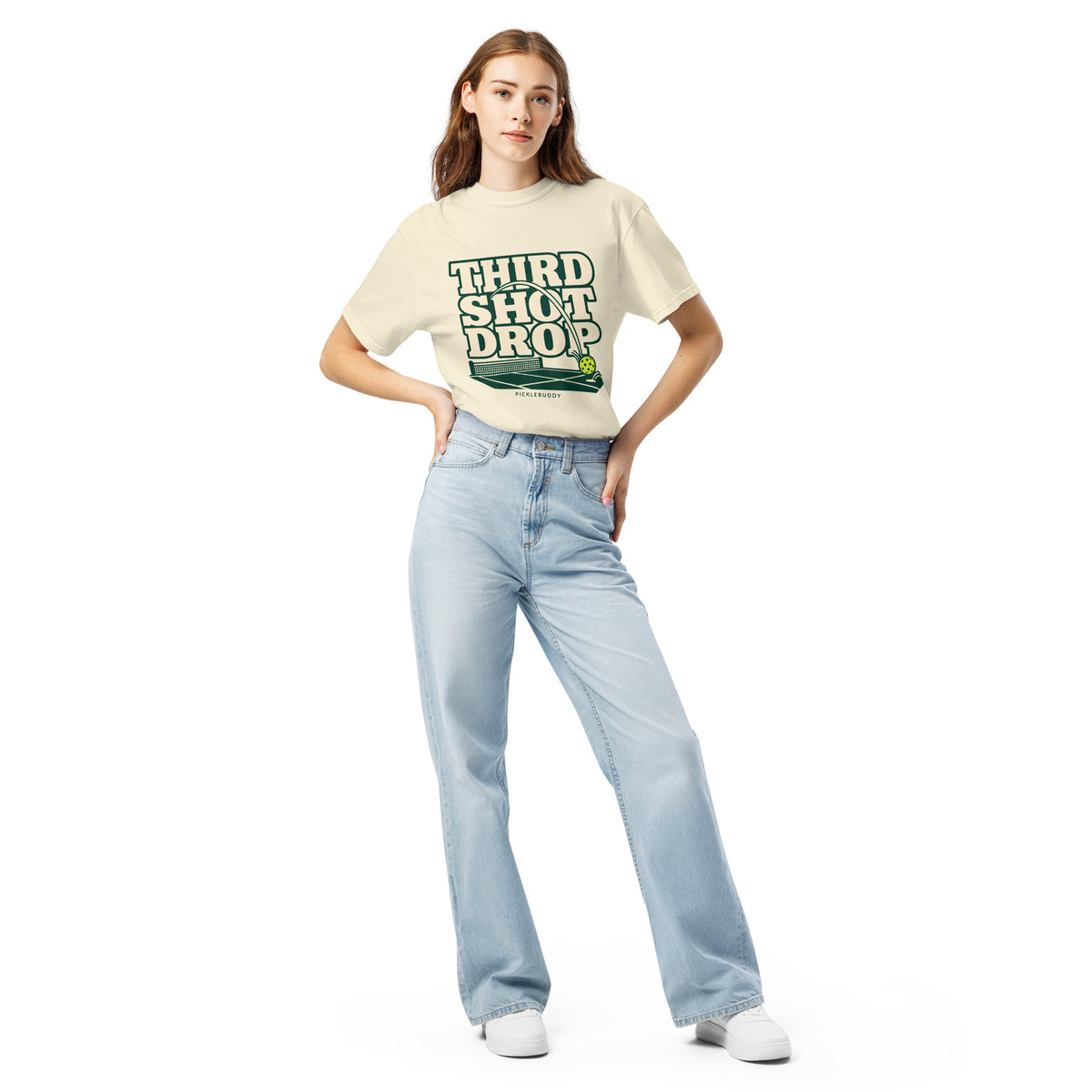 Third Shot Drop: Vintage Pickleball T-Shirt