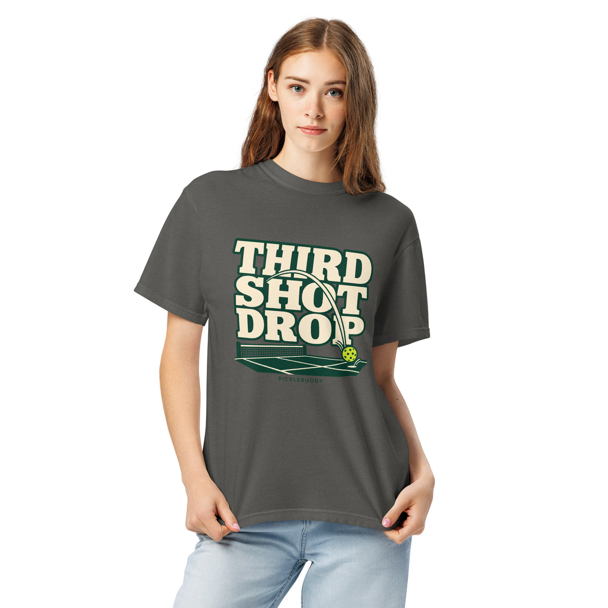 Third Shot Drop: Vintage Pickleball T-Shirt