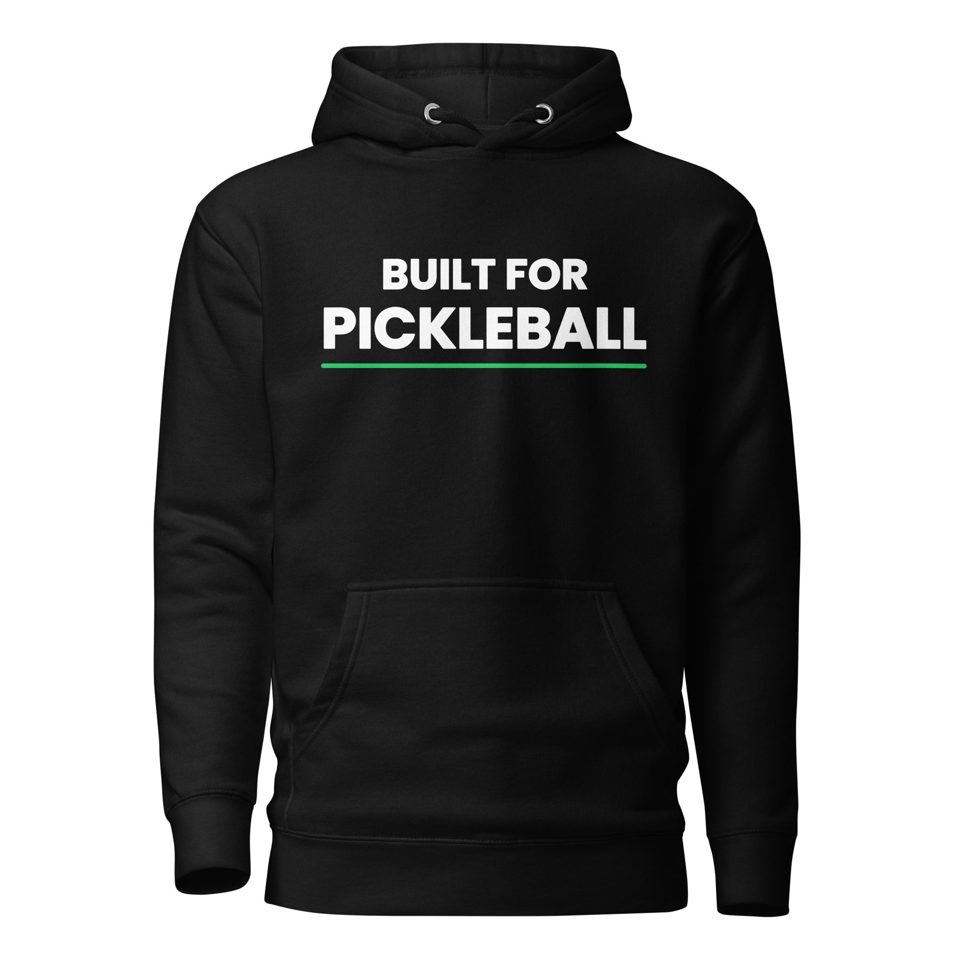 Built for Pickleball unisex pickleball t-hoodie - PickleBuddy.