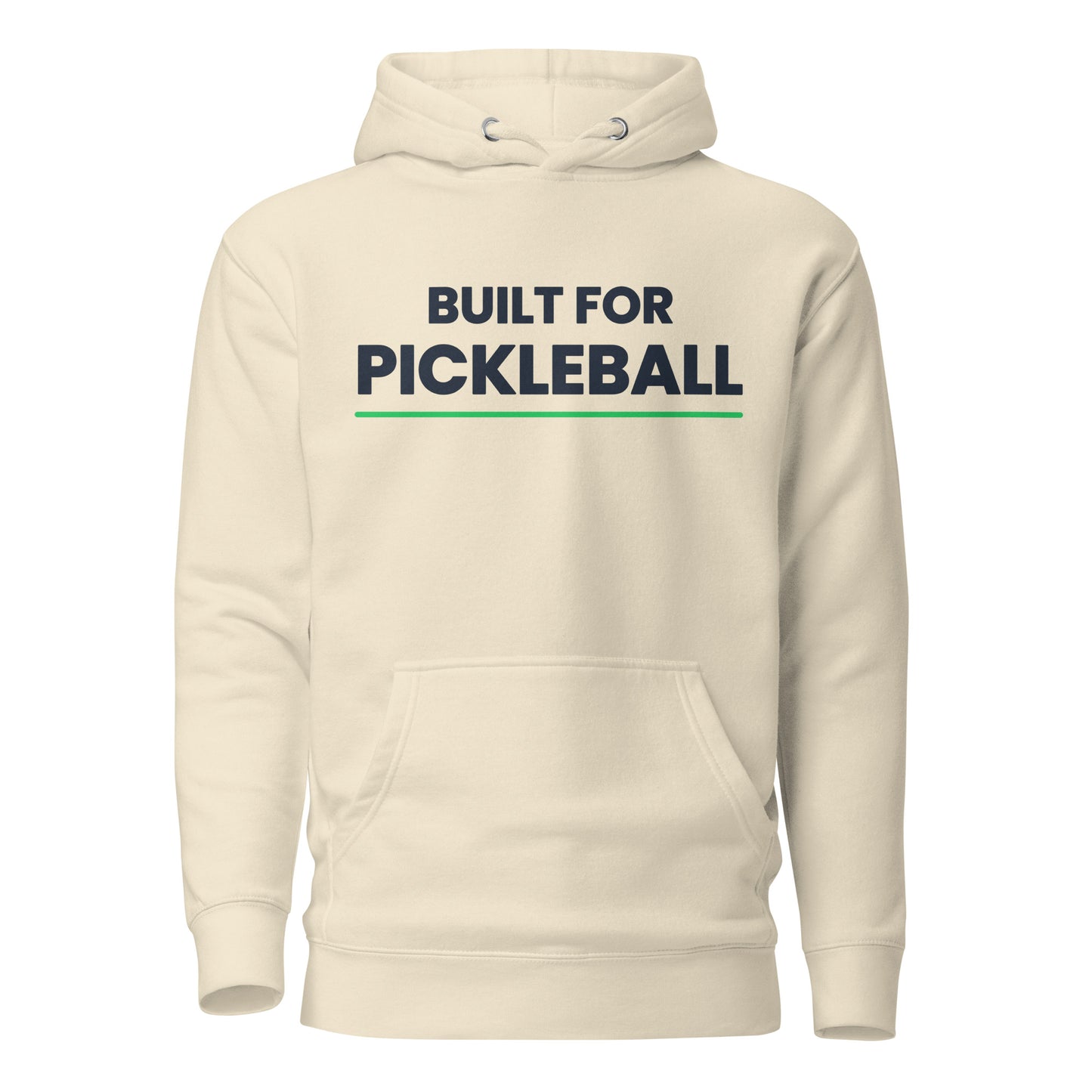 Built for Pickleball unisex pickleball t-hoodie - PickleBuddy.