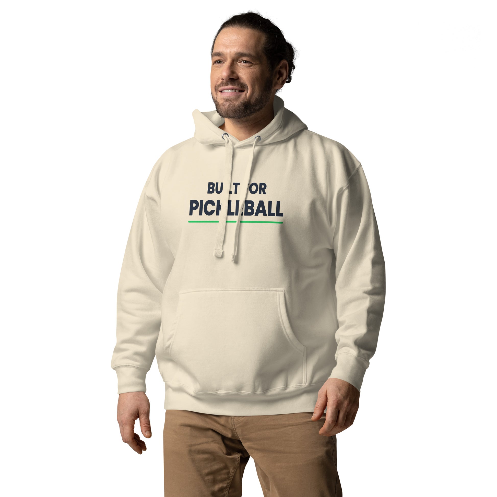 Built for Pickleball unisex pickleball t-hoodie - PickleBuddy.