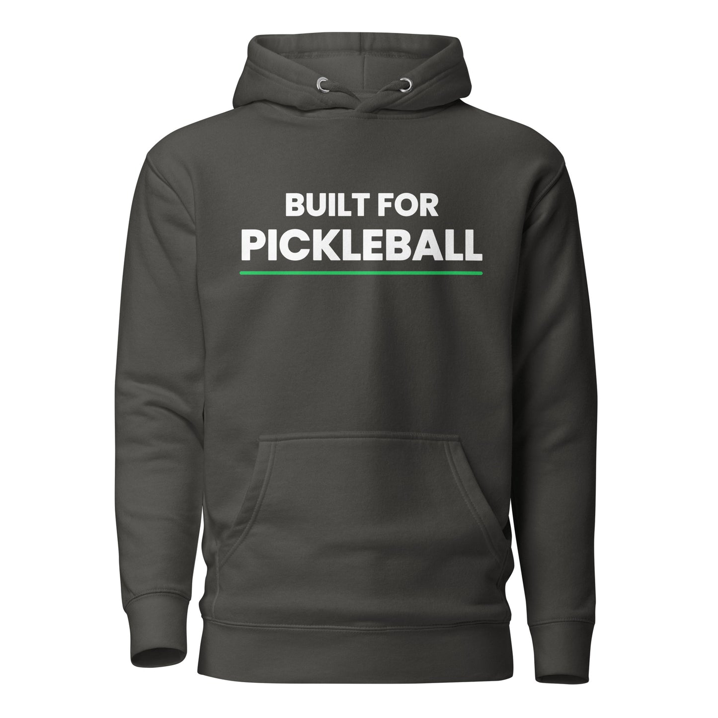 Built for Pickleball unisex pickleball t-hoodie - PickleBuddy.