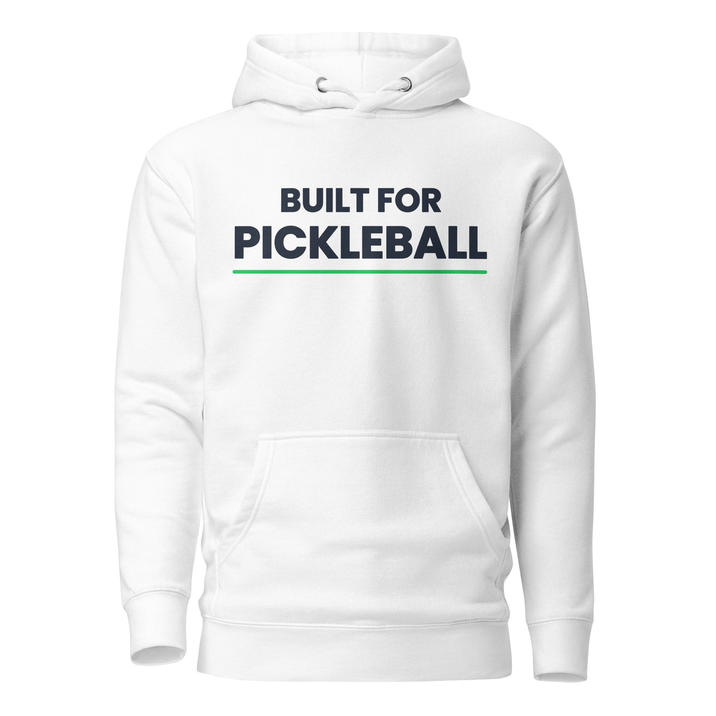 Built for Pickleball unisex pickleball t-hoodie - PickleBuddy.