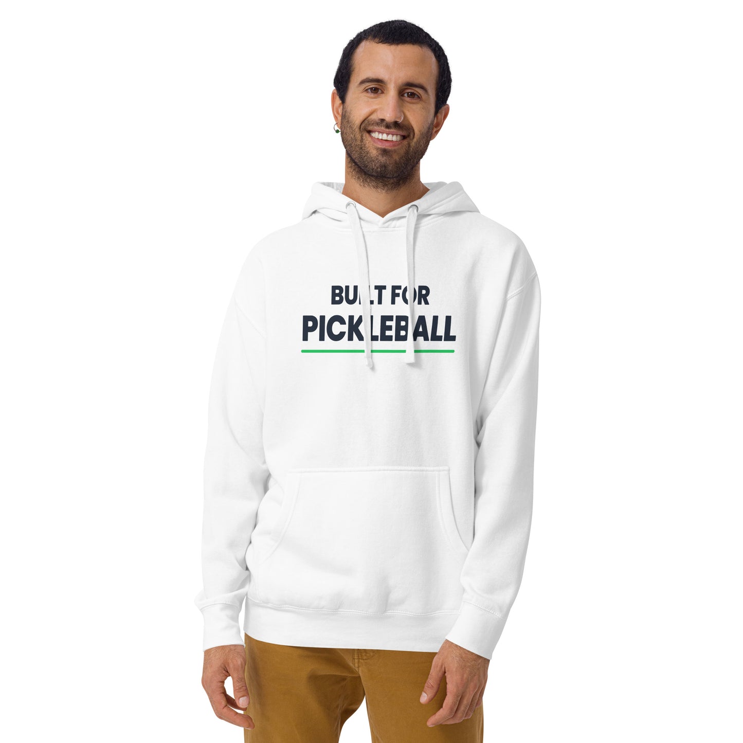 Built for Pickleball unisex pickleball t-hoodie - PickleBuddy.